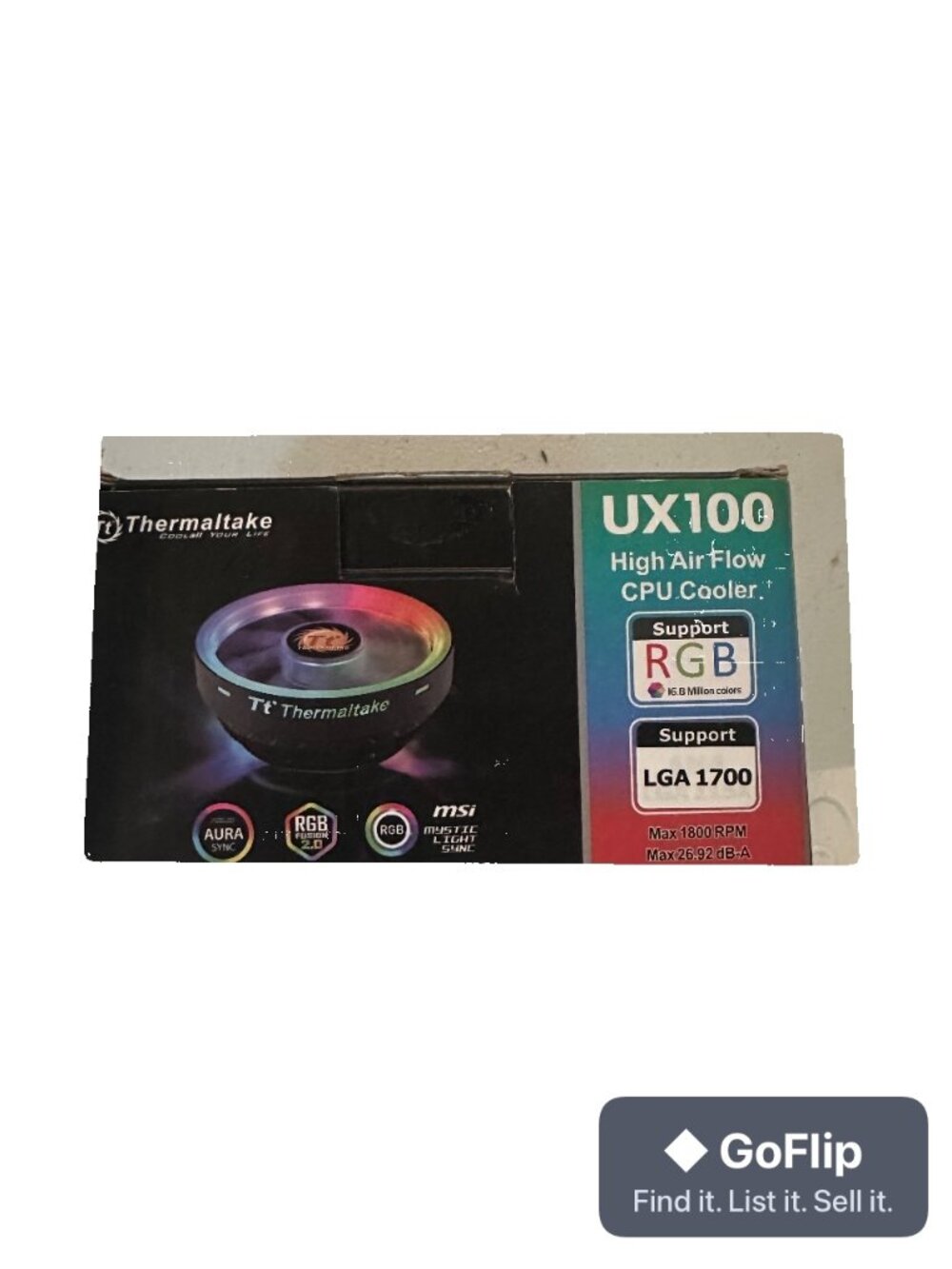 Thermaltake UX100 High Air Flow CPU Cooler